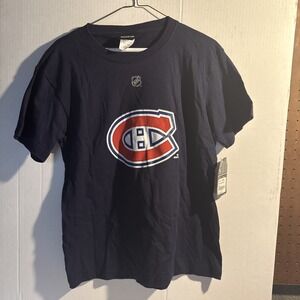 REEBOK NHL MONTREAL CANADIENS MICHAEL CAMMALLERI JERSEY T-SHIRT SIZE Youth Large